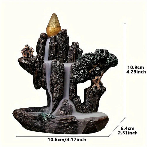 Backflow Incense Burner — Waterfall